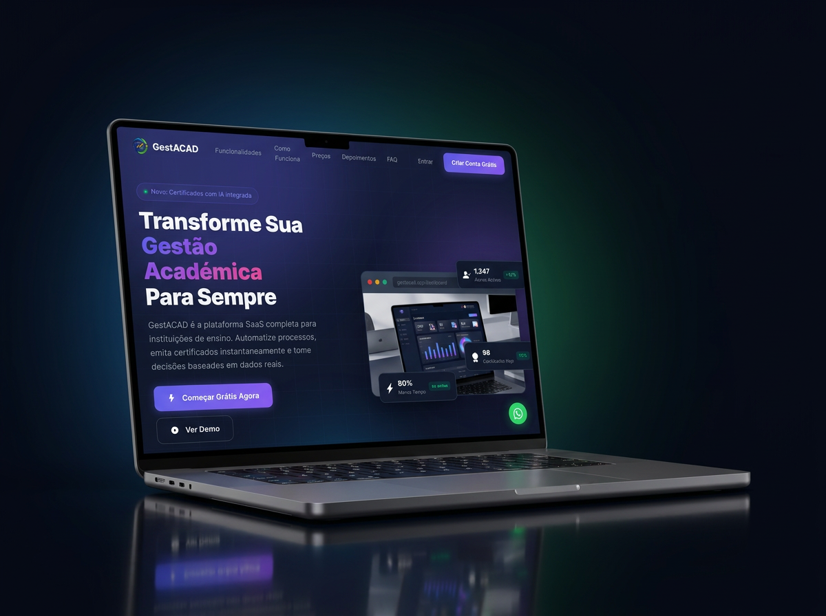 GestAcad – sistema de gestão académica